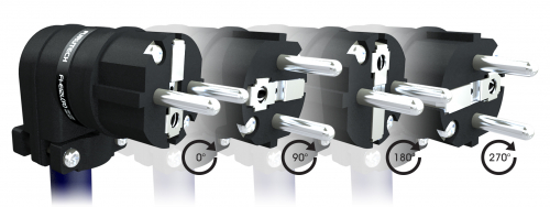 FI-E12L-IEC Schukostecker gewinkelt....