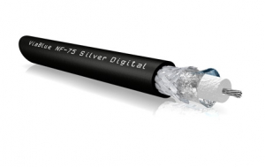 NF-75 Silver Digital Cinchkabel Meterware 1m